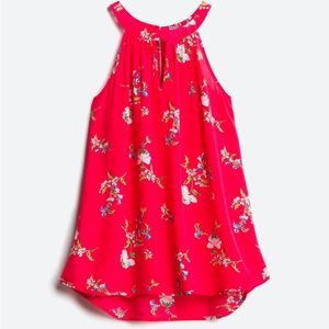 Papermoon Bonney Keyhole Halter Tank Blouse